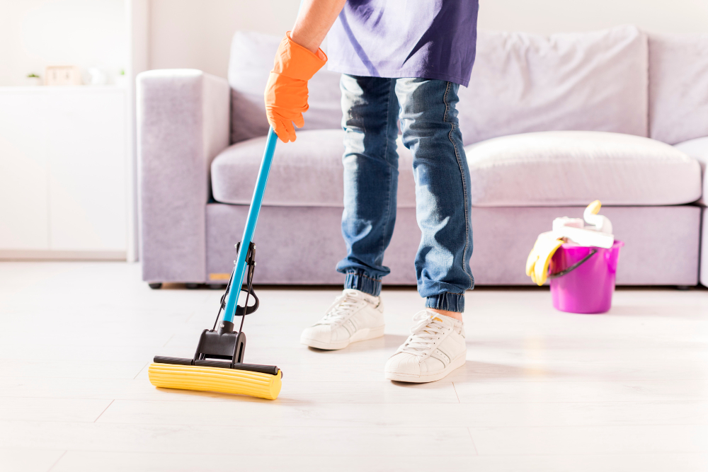 Vacuuming and Mopping